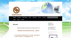 Desktop Screenshot of geoplessis.com